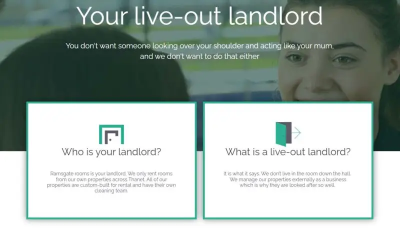 Your live out landlord - Ramsgate Rooms